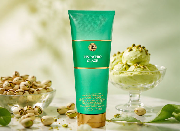 کرم بدن بس اند بادی ورکز مدل Pistachio Glaze